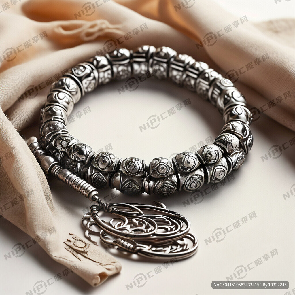 泰银颜色古铜色 银饰广告画