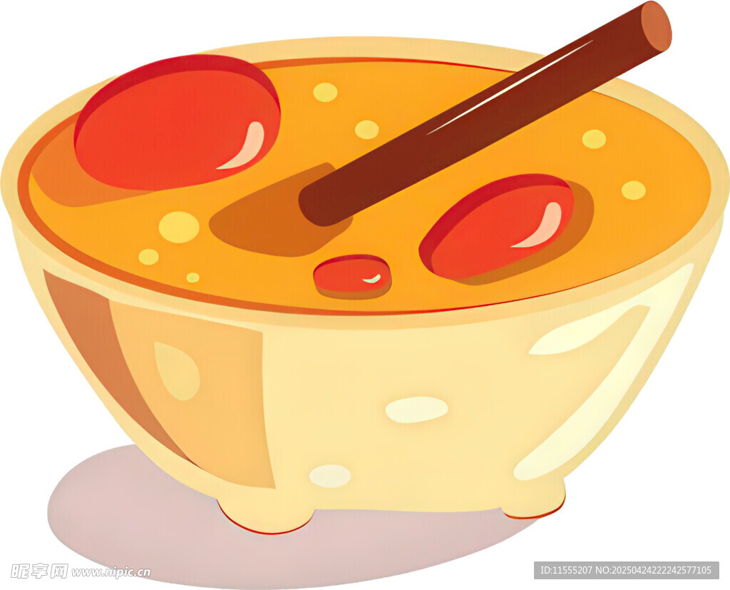 一碗美味的水果羹