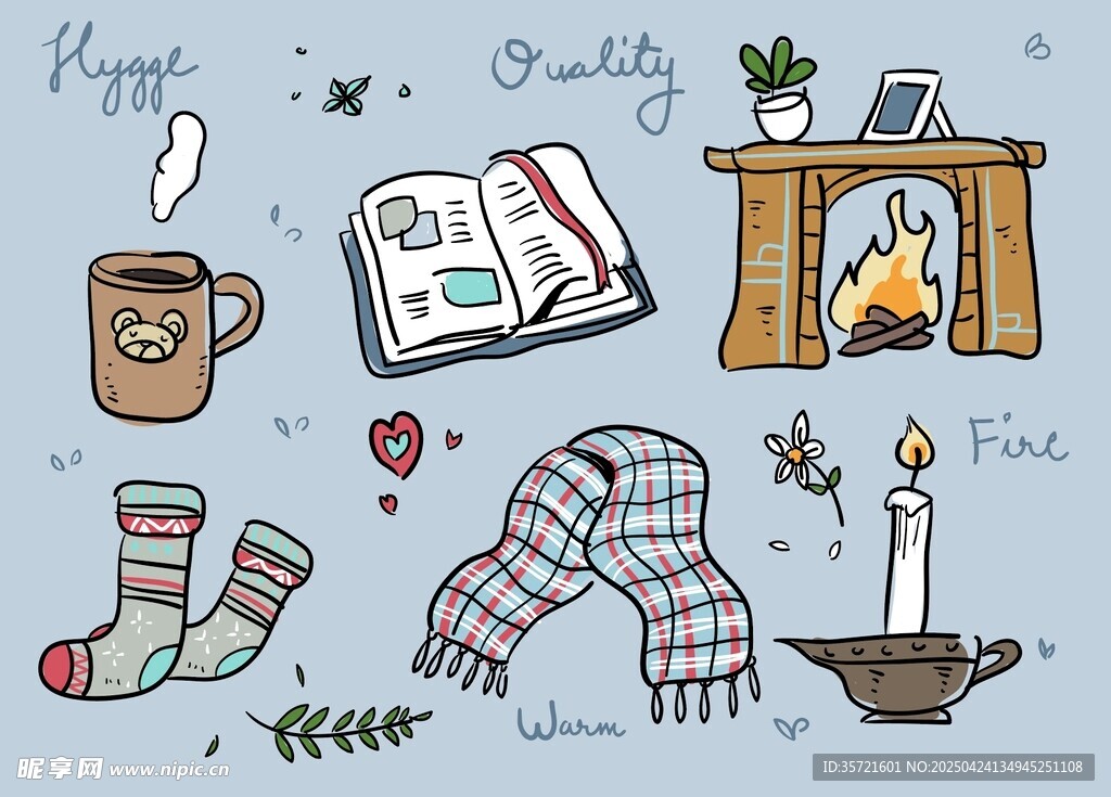 冬日温馨居家小物集合