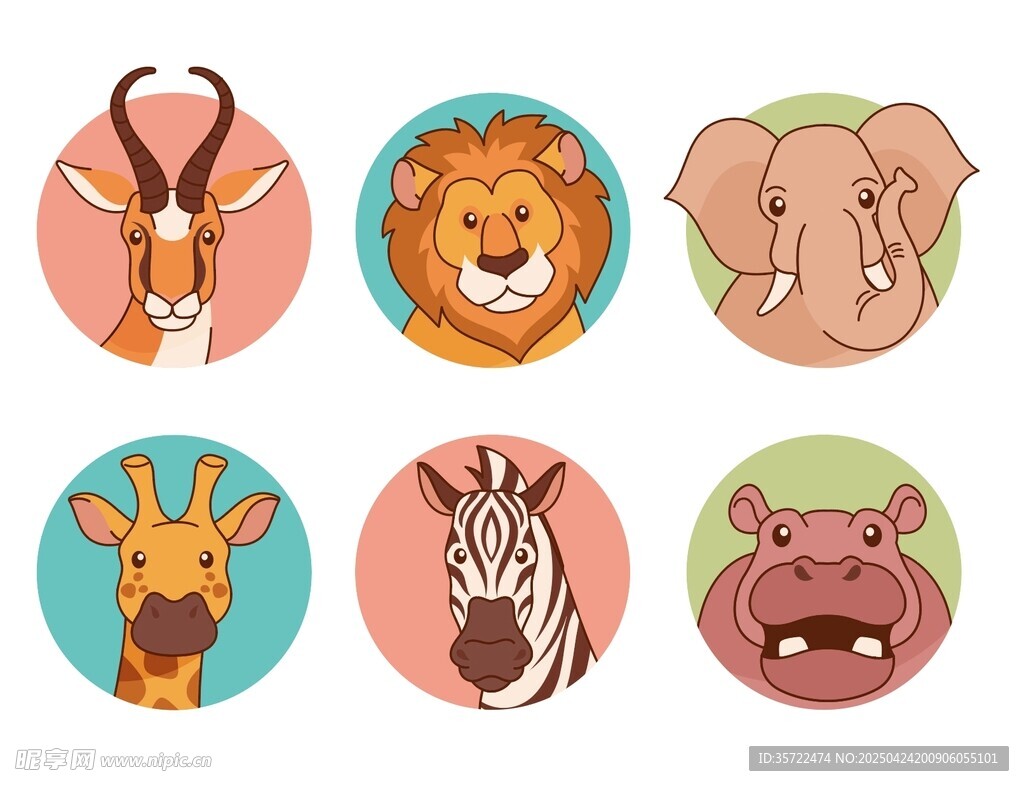 可爱动物头像集合