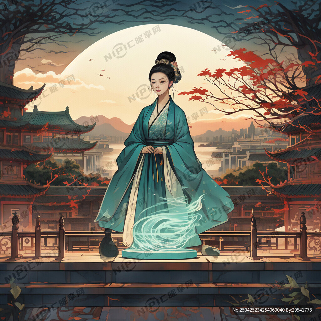 广元文创版画 含有武则天