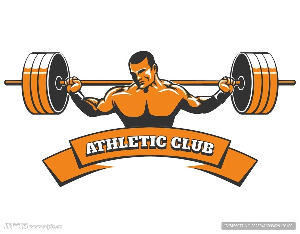 健身俱乐部标志设计