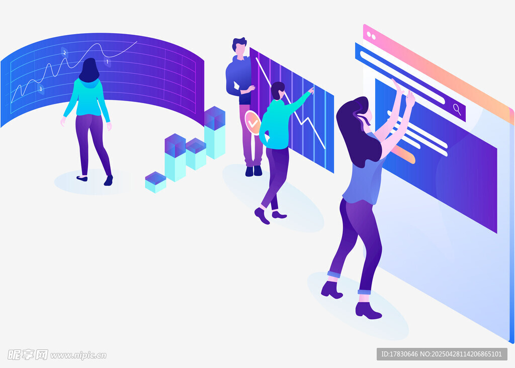 团队协作开展创意工作