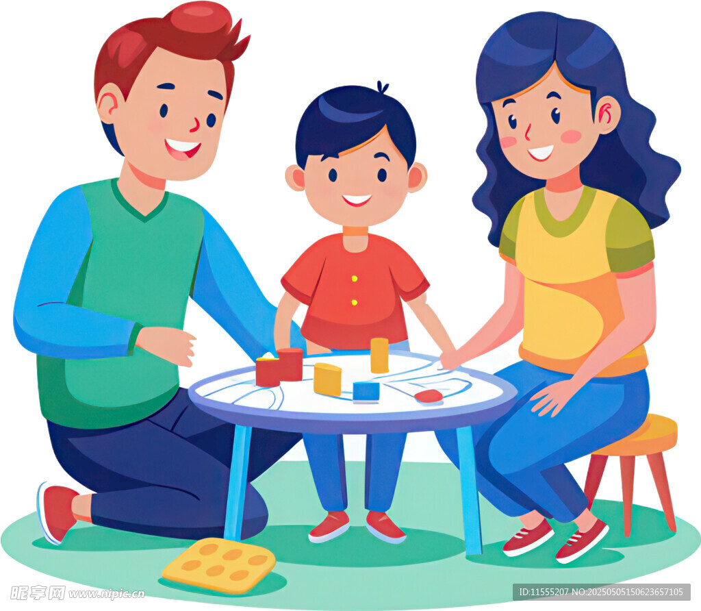 家庭亲子欢乐积木时光