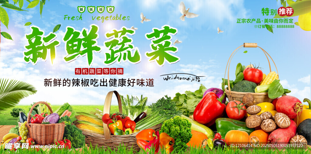 新鲜蔬菜