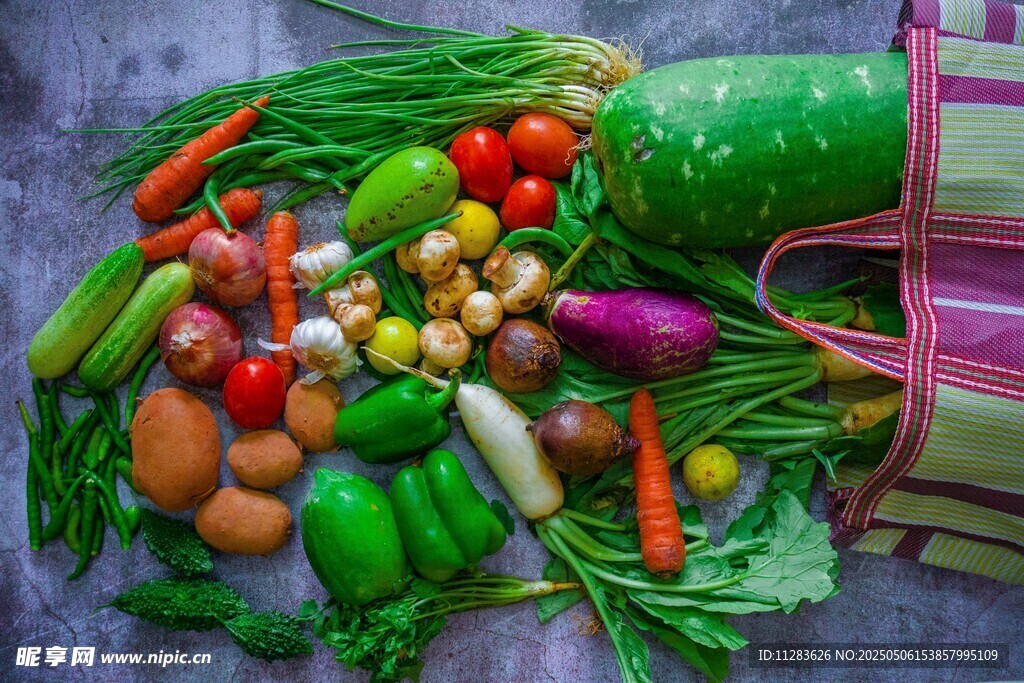 多彩新鲜蔬菜大集合