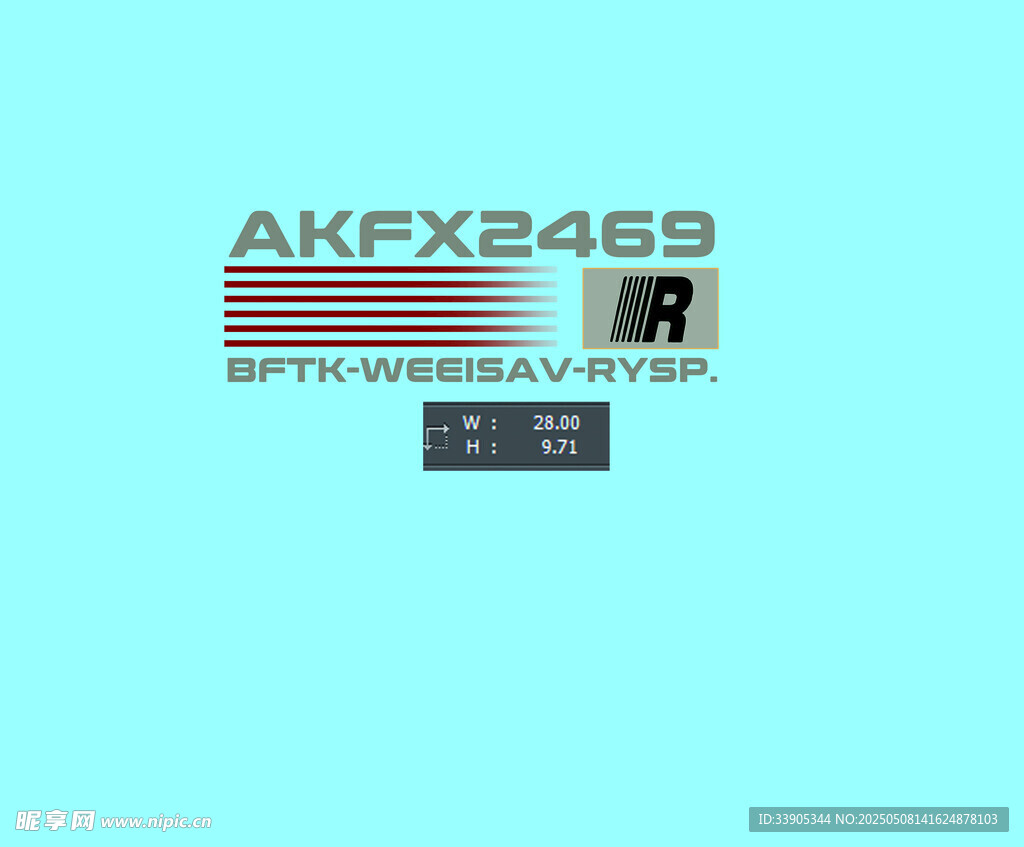 AKFX2403标识展示