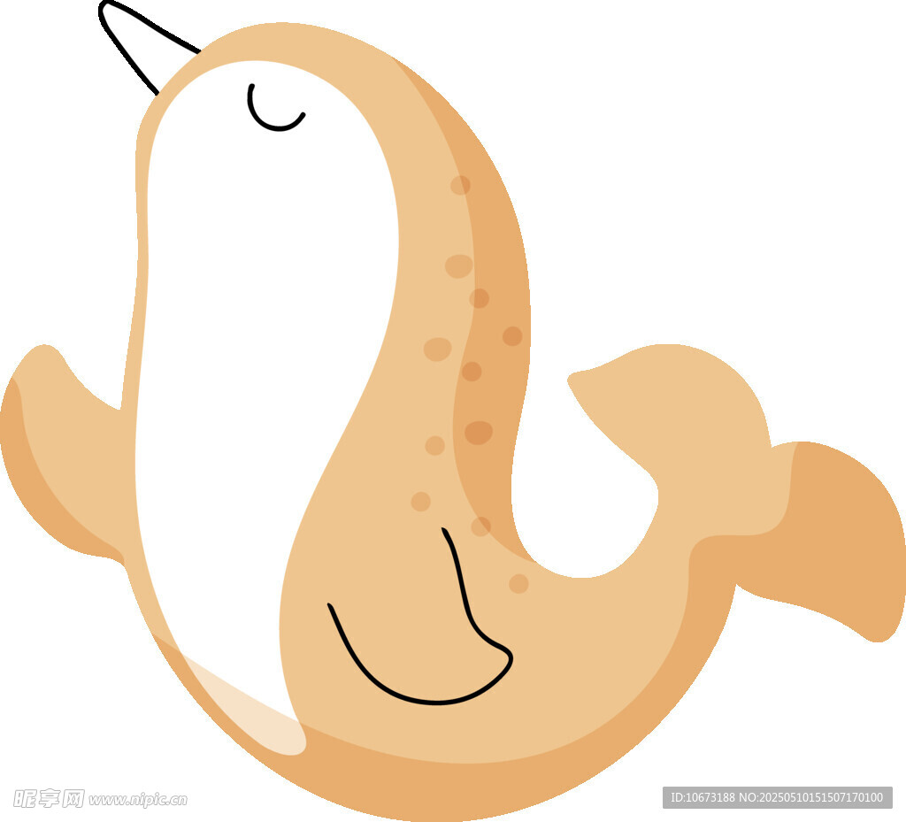 可爱卡通海豹形象展示