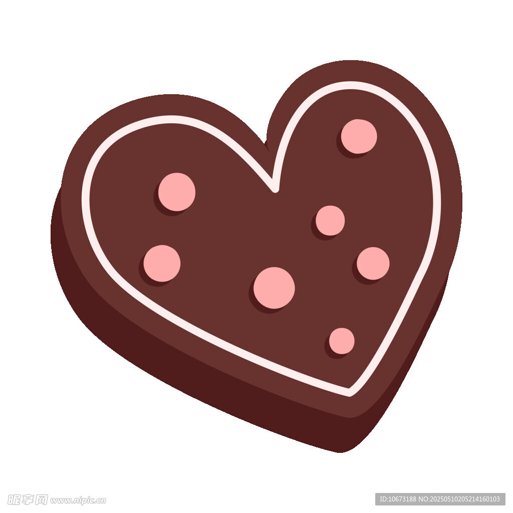 心形巧克力饼干