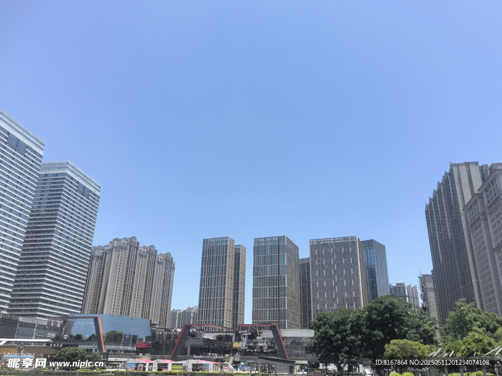 城市高楼景观