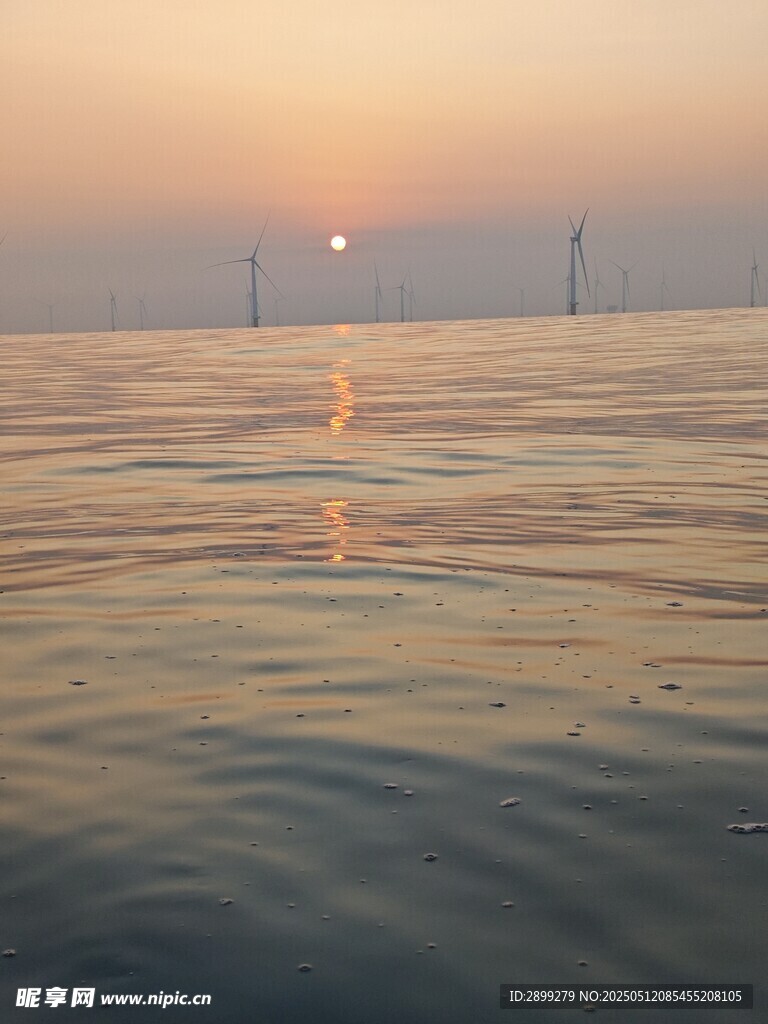 海上日落美景