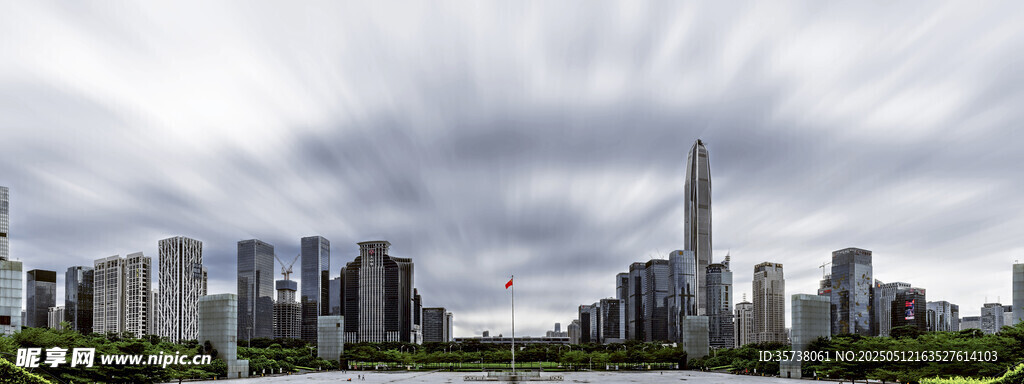 城市天际线景观