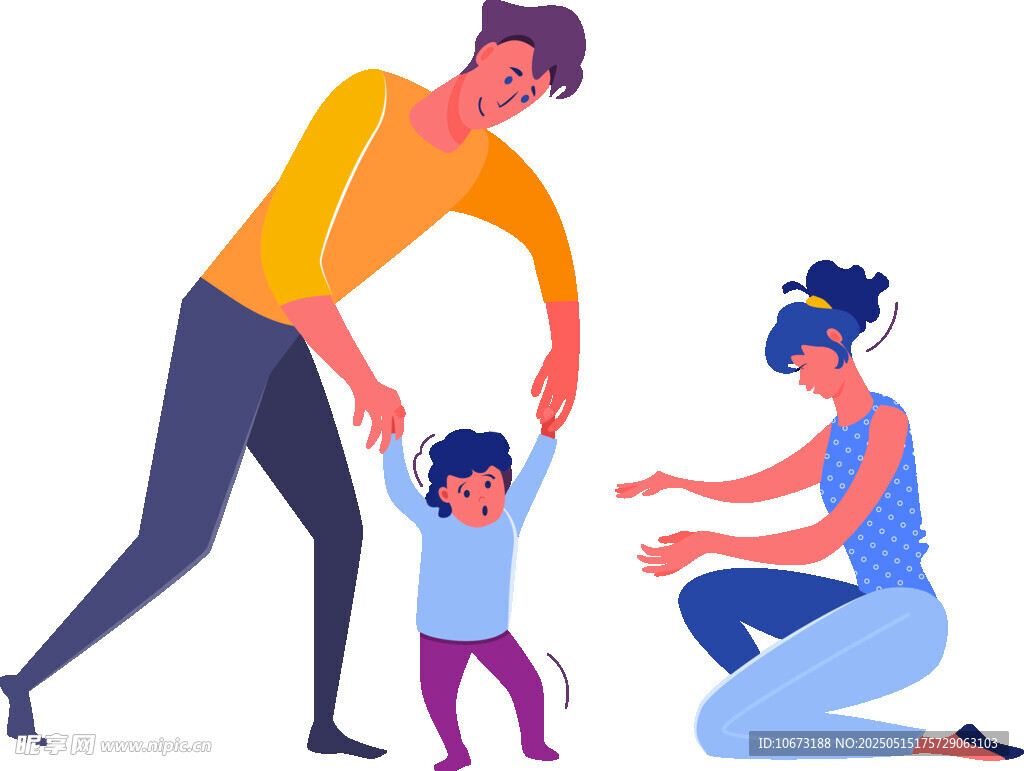 亲子互动欢乐瞬间