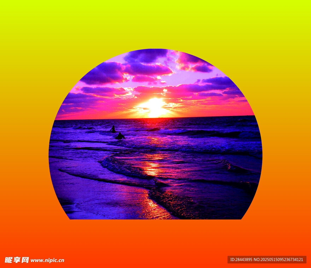 海边日落美景