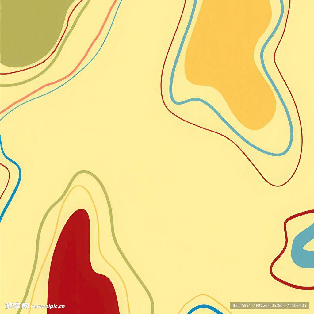 抽象多彩几何图案背景图