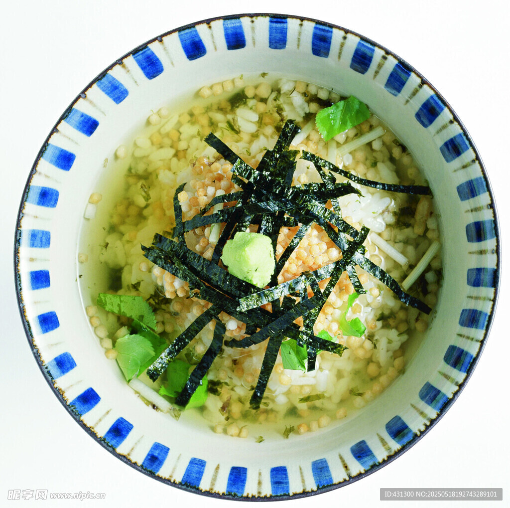 日式海鲜盖饭美食特写