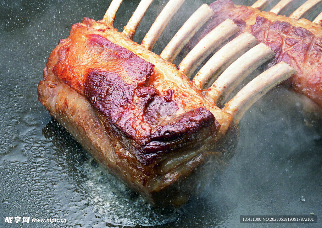 香烤美味猪排骨