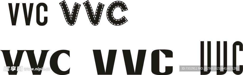 独特字体样式展示