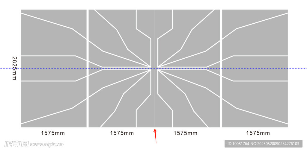 个性化线条玻璃门贴
