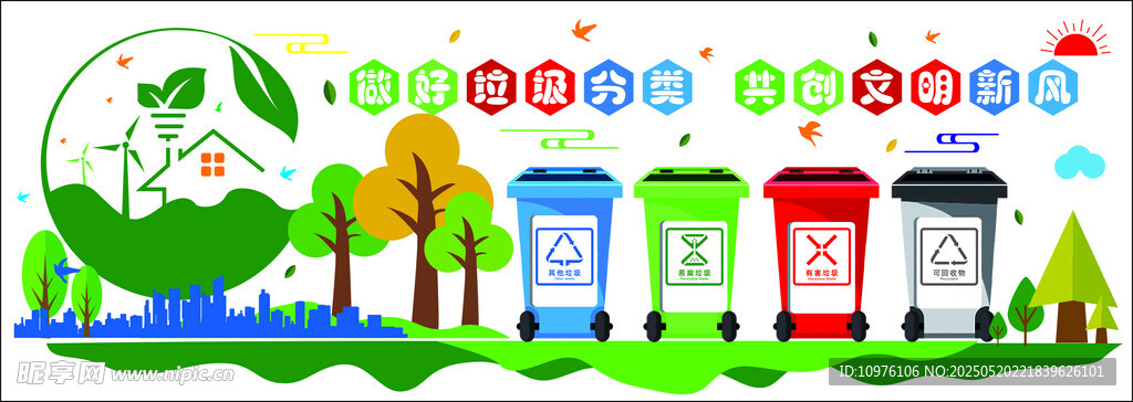 垃圾分类文化墙