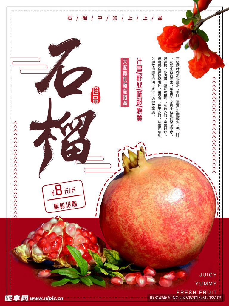 石榴海报图片