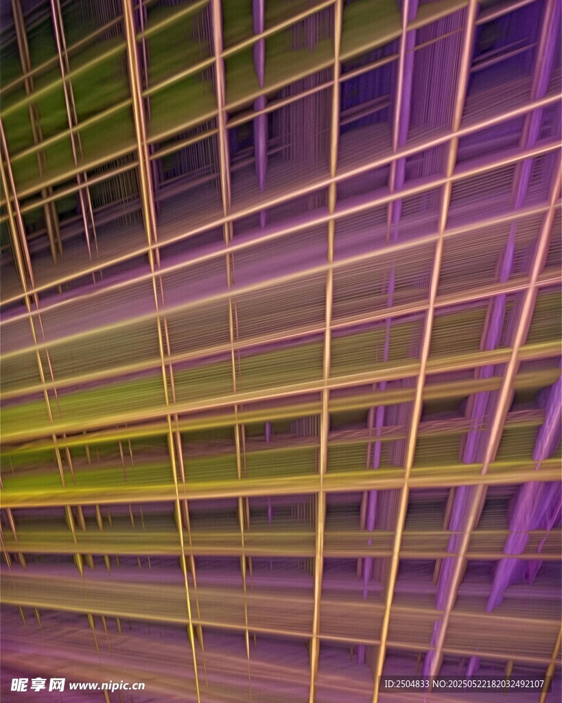 绚丽多彩线条抽象背景图