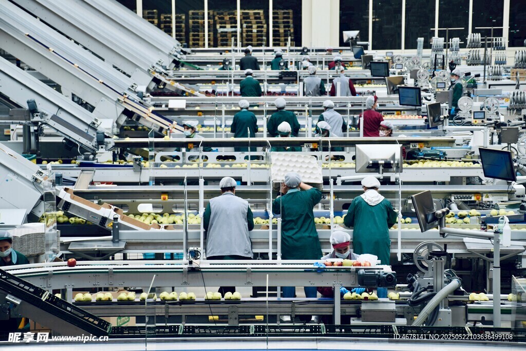 工厂自动化生产线场景