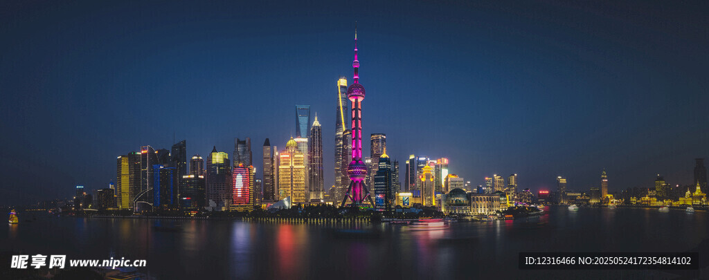 上海外滩璀璨夜景