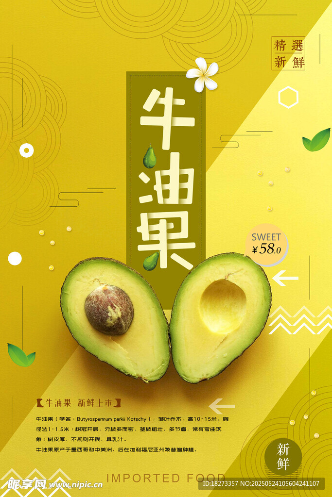 牛油果海报