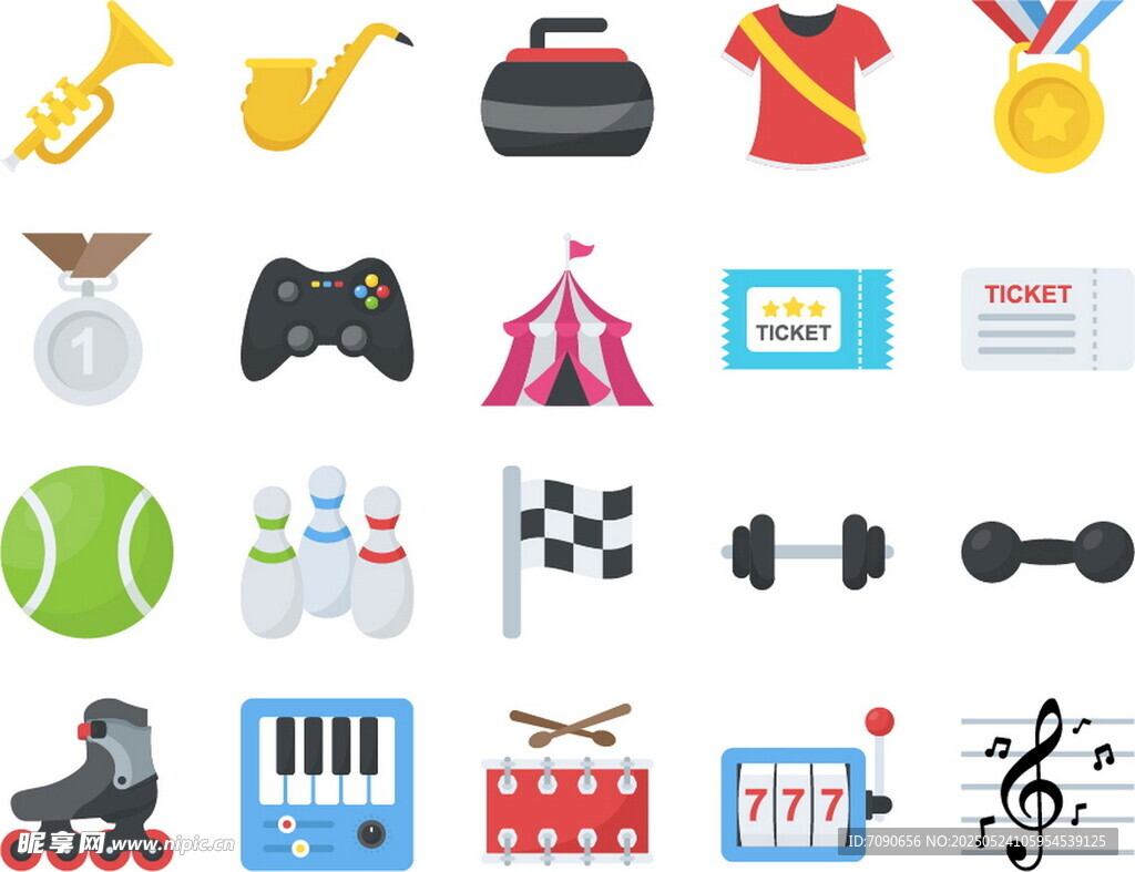 多样运动与娱乐物品