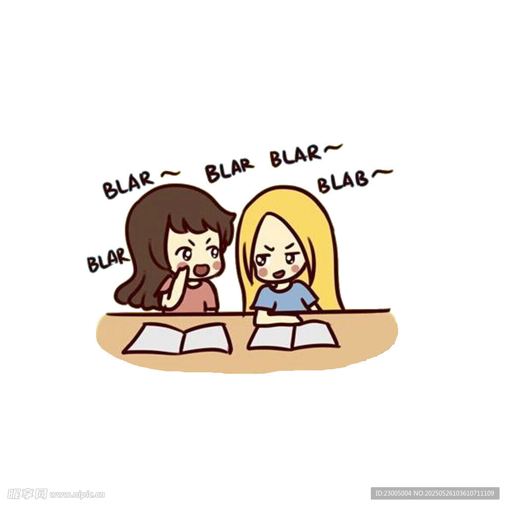 闺蜜一起看书的温馨时刻