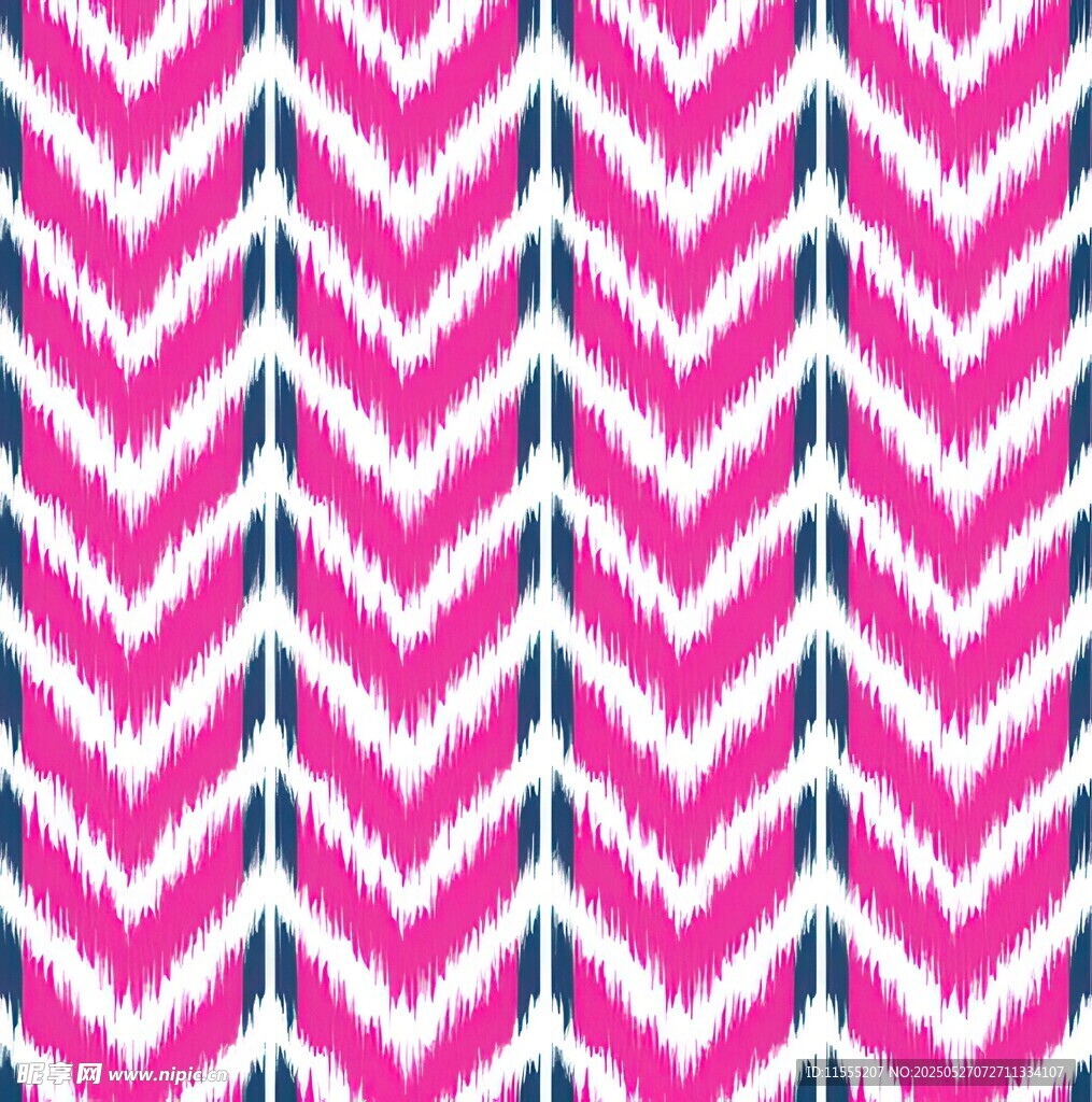 粉色锯齿纹几何图案背景