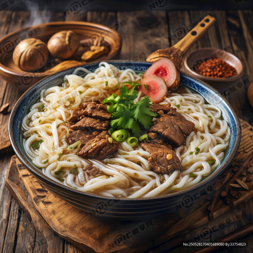 一碗美味的牛肉薯粉