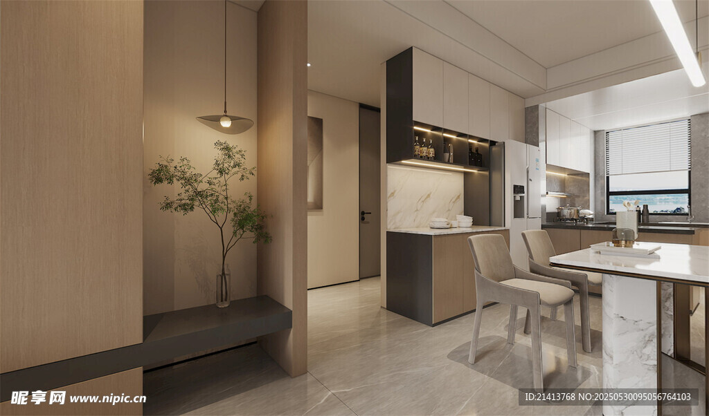 现代简约风室内家居场景