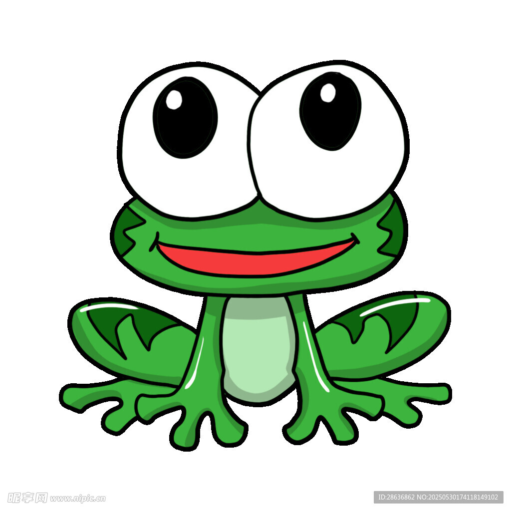 可爱青蛙卡通形象