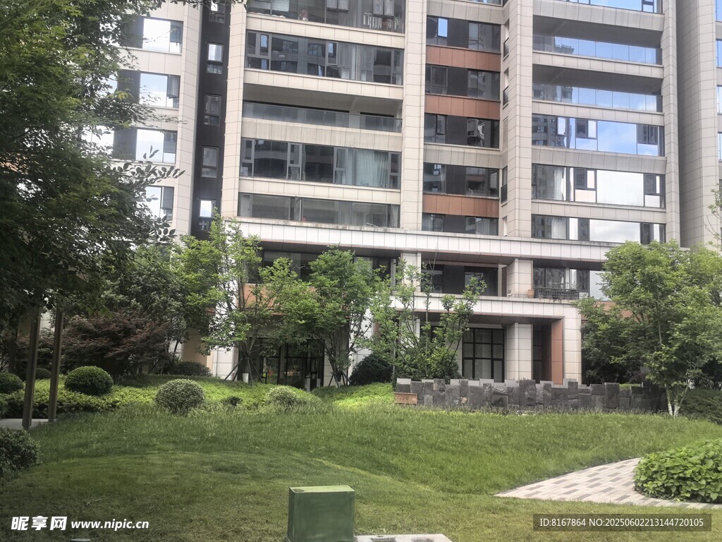 现代小区景观与建筑