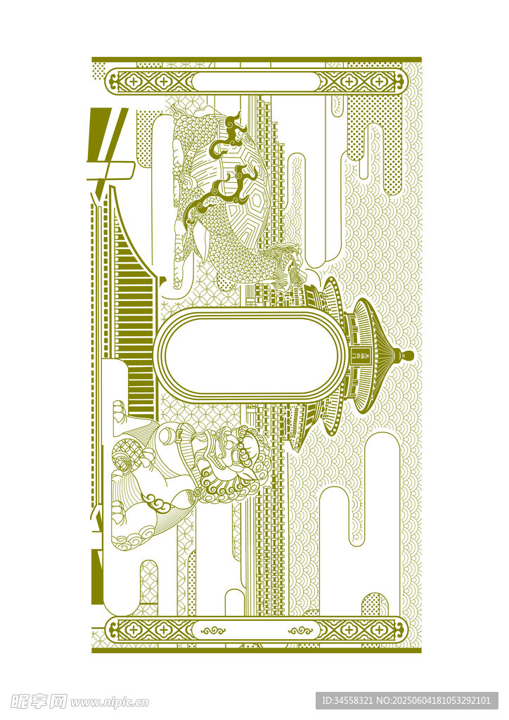 复古风格消防栓插画