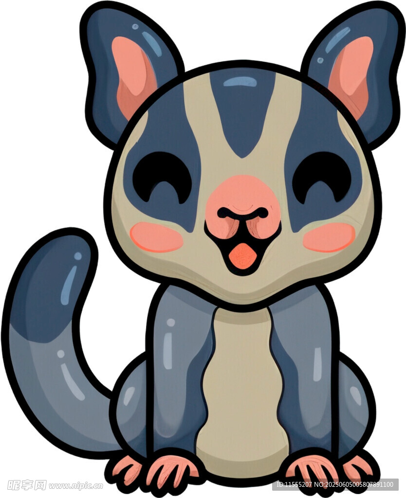 可爱卡通小猫形象