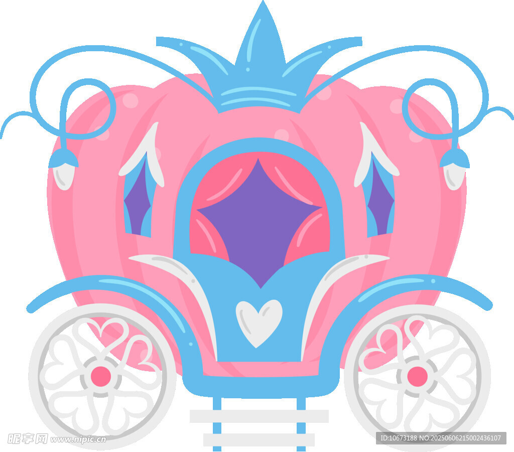 梦幻粉色公主南瓜马车