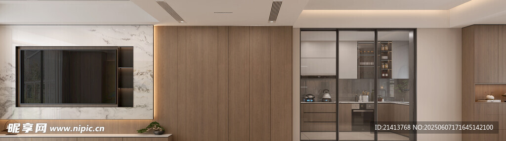 现代简约风室内空间一角