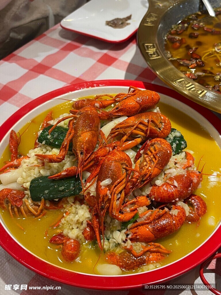 美味龙虾汤 视觉味觉盛宴