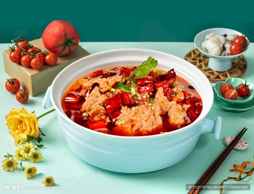 美味番茄鸡蛋汤诱人呈现