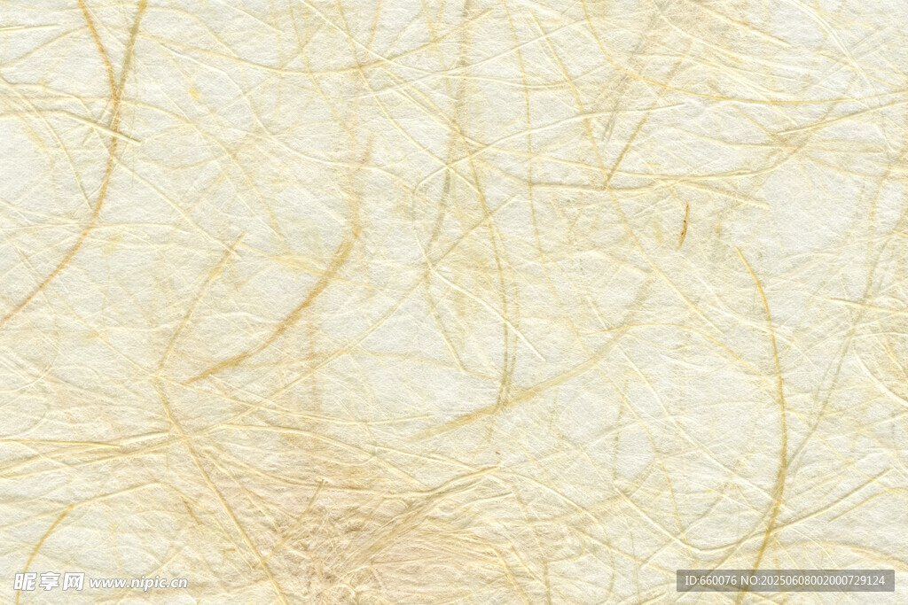 米黄色宣纸纸纹背景图