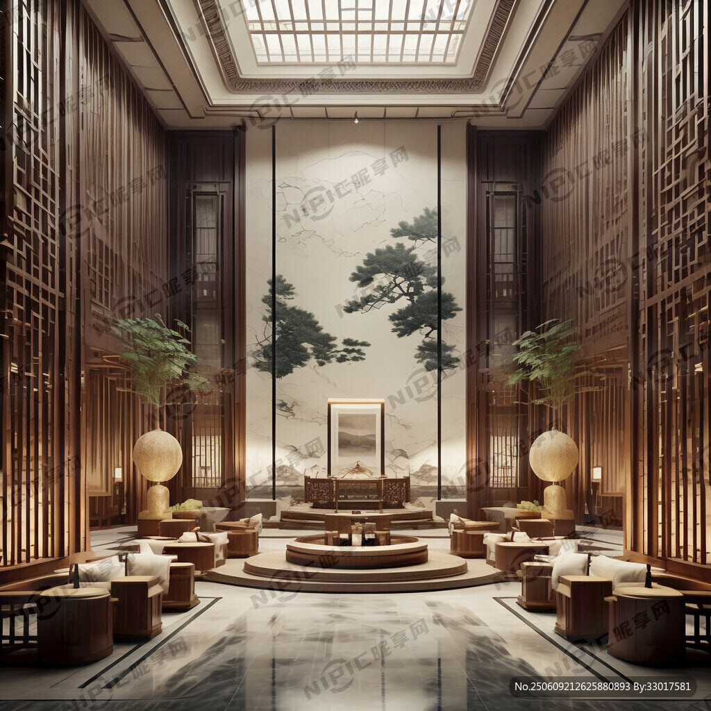 酒店新中式护栏