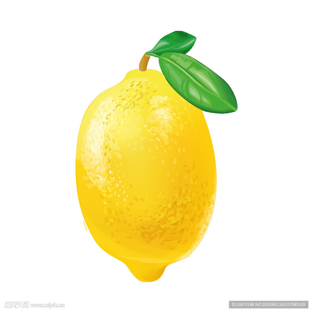 黄色鲜柠檬
