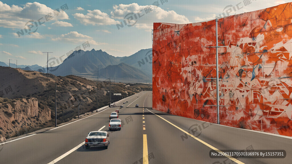 公路墙绘