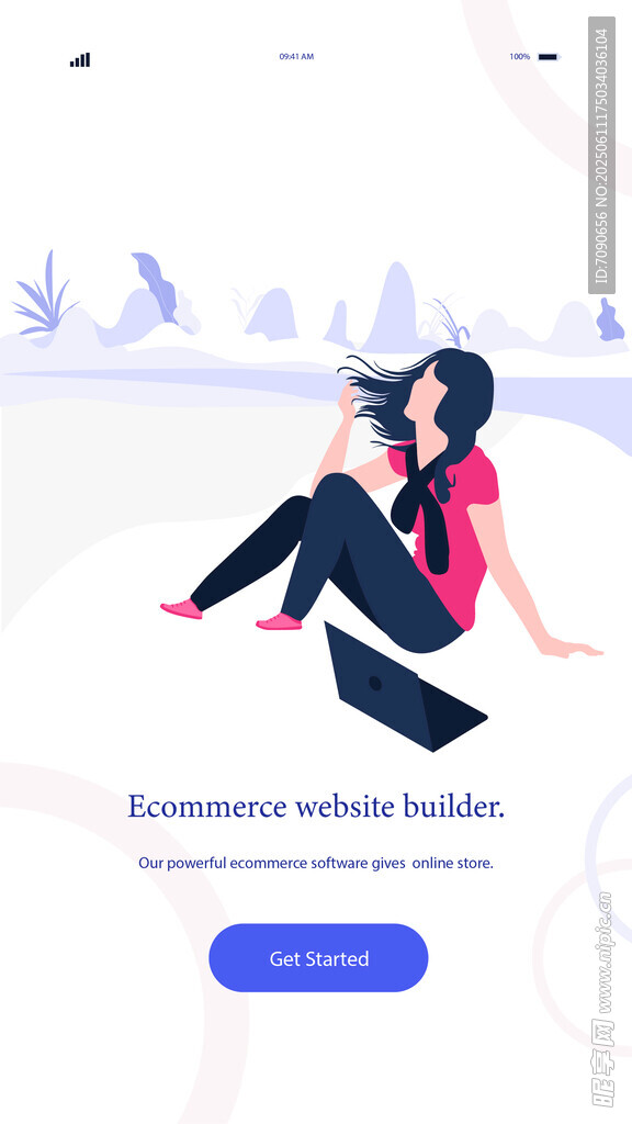 时尚女性优雅坐姿展示