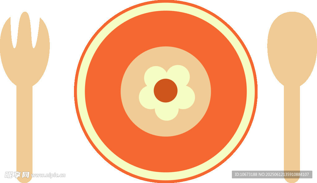 餐盘与餐具图标
