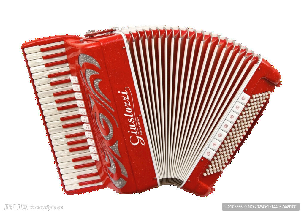 红色手风琴