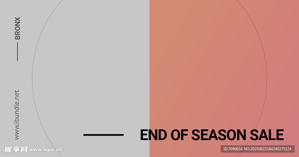 横版红色简约版式    